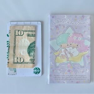Little Twin Stars Tip Gift Card Money Envelope Pack of 8 NWT Japan Exclusive